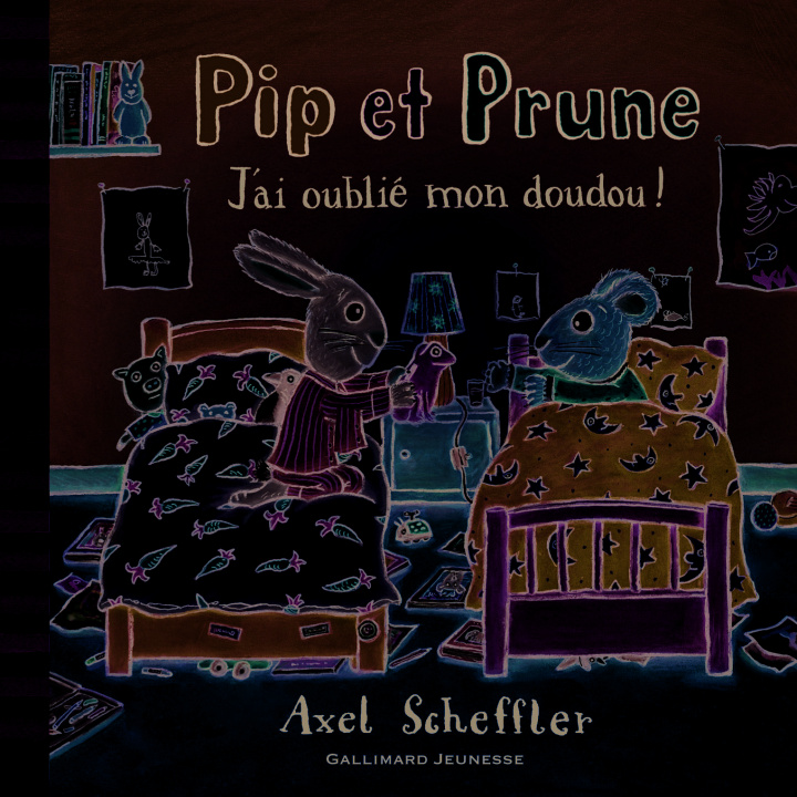 Kniha Pip et Prune - J'ai oublié mon doudou! Axel Scheffler