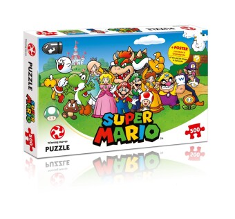 Gra/Zabawka Puzzle 500 Super Mario and Friends 