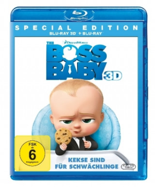 Video The Boss Baby 3D, 2 Blu-ray James Ryan