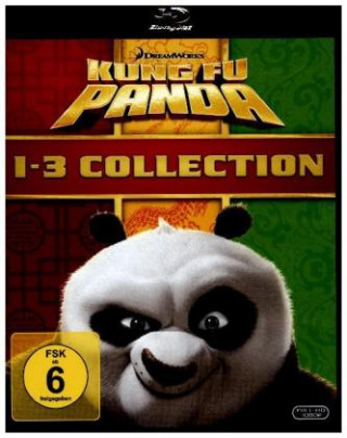 Видео Kung Fu Panda 1-3 Collection, 3 Blu-ray Clare De Chenu