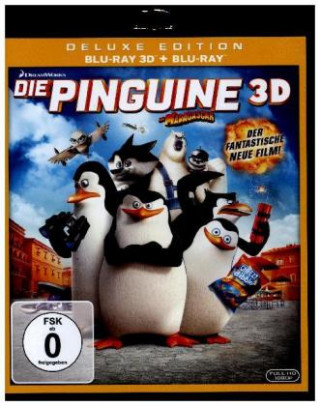 Video Die Pinguine von Madagascar 3D, 2 Blu-ray John Aboud