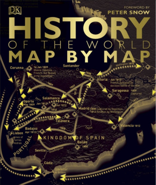 Knjiga History of the World Map by Map Peter Snow