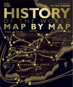 Könyv History of the World Map by Map Peter Snow