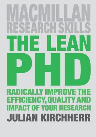 Knjiga Lean PhD Julian Kirchherr