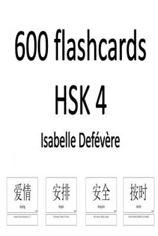 Kniha 600 flashcards HSK 4 Isabelle Defevere