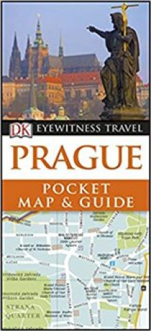 Kniha Prague Pocket Map and Guide DK Travel