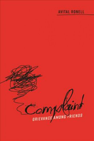 Book Complaint Avital Ronell