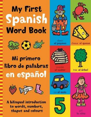 Kniha My First Spanish Word Book KINGFISHER