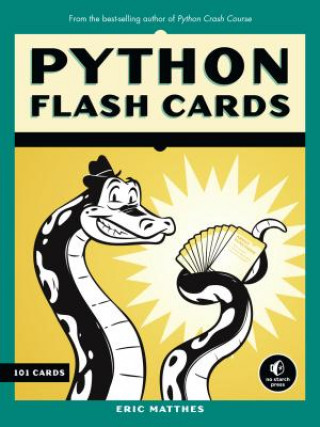 Tlačovina Python Flash Cards ERIC MATTHES
