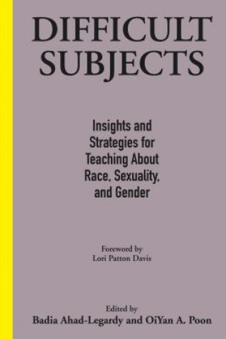 Knjiga Difficult Subjects Lori Patton Davis