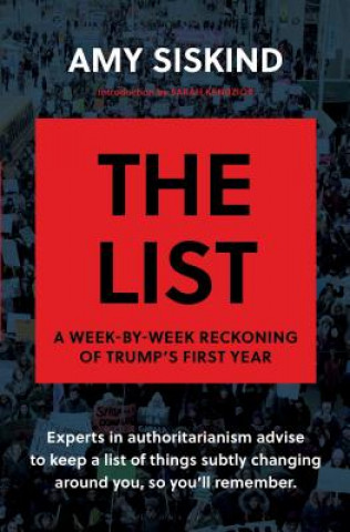 Knjiga List Amy B. Siskind