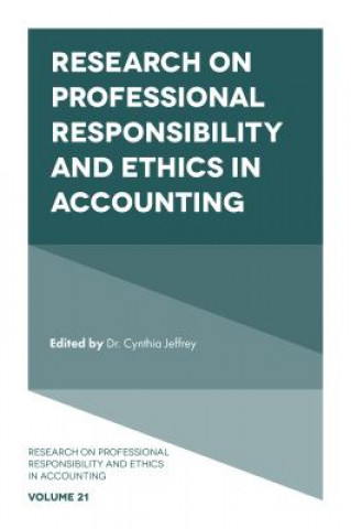 Kniha Research on Professional Responsibility and Ethics in Accounting 