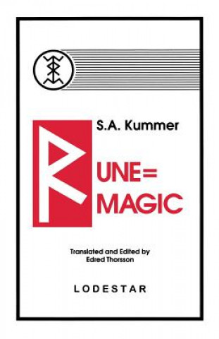 Kniha Rune-Magic SIEGFRIED AD KUMMER