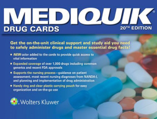 Carte MediQuik Drug Cards Carla Vitale