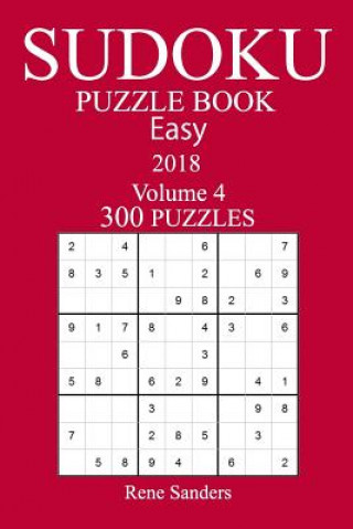 Kniha 300 Easy Sudoku Puzzle Book - 2018 Rene Sanders