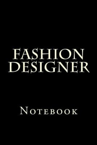 Kniha Fashion Designer: Notebook Wild Pages Press