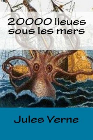 Carte 20000 lieues sous les mers Jules Verne