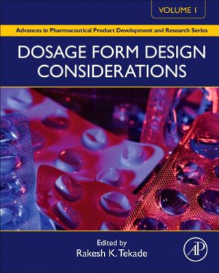 Kniha Dosage Form Design Considerations Rakesh Tekade