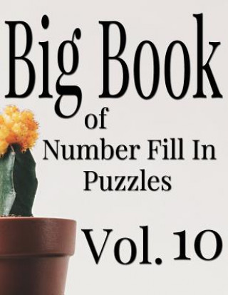 Kniha Big Book of Number Fill In Puzzles Vol. 10 Nilo Ballener