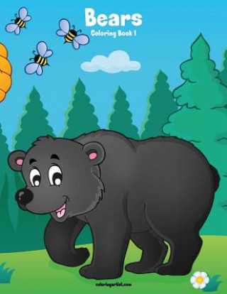 Knjiga Bears Coloring Book 1 Nick Snels