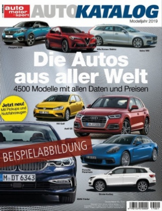 Kniha Auto-Katalog 2019 
