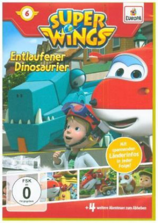 Video Super Wings - Entlaufener Dinosaurier, 1 DVD 
