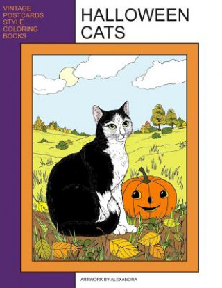 Carte Halloween Cats Alexandra