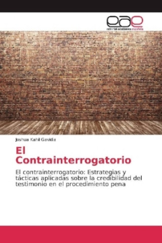 Kniha Contrainterrogatorio Joshua Kahil Gavidia