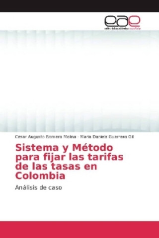 Könyv Sistema y Metodo para fijar las tarifas de las tasas en Colombia Cesar Augusto Romero Molina