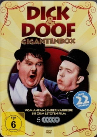 Videoclip Dick & Doof Gigantenbox, 5 DVD Oliver Hardy