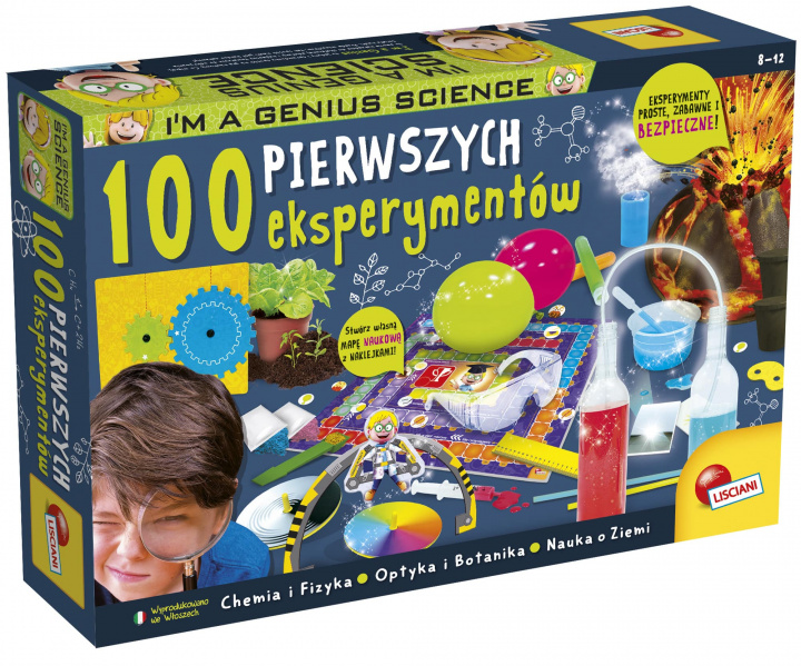 Hra/Hračka I'M Genius science Wielkie Laboratorium 100 pierwszych eksperymentów 