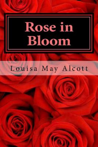 Carte Rose in bloom Louisa May Alcott