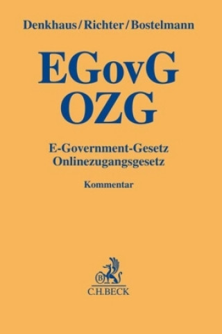 Kniha E-Government-Gesetz/Onlinezugangsgesetz Wolfgang Denkhaus