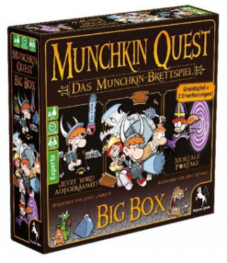 Gra/Zabawka Munchkin Quest: Das Brettspiel, 2. Edition 
