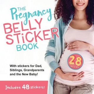 Kniha Pregnancy Belly Sticker Book Duopress Labs