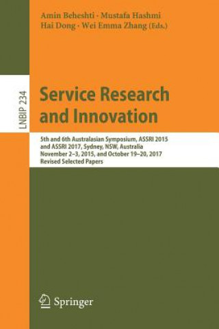 Kniha Service Research and Innovation Amin Beheshti