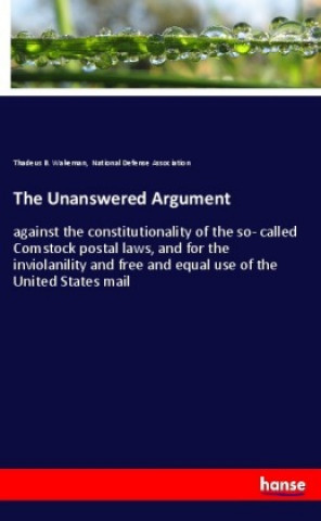 Libro The Unanswered Argument Thadeus B. Wakeman