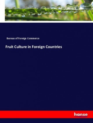 Kniha Fruit Culture in Foreign Countries Bureau of Foreign Commerce