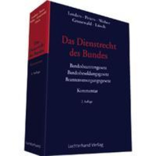 Knjiga Das Dienstrecht des Bundes 