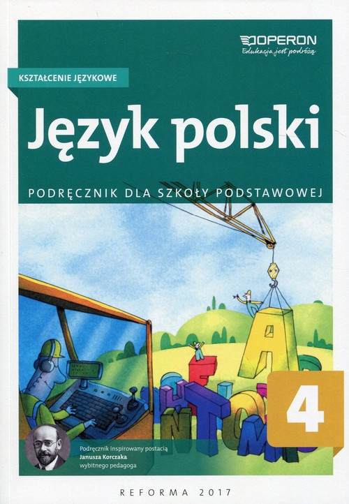 Kniha Język polski 4 Kształcenie językowe Podręcznik Białek Małgorzata