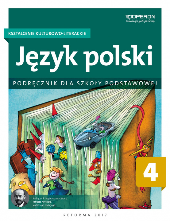 Книга Język polski 4 Kształcenie kulturowo-literackie Podręcznik Składanek Małgorzata