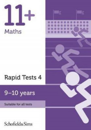 Könyv 11+ Maths Rapid Tests Book 4: Year 5, Ages 9-10 Schofield & Sims