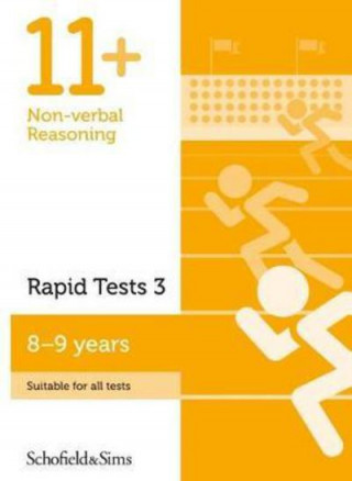 Kniha 11+ Non-verbal Reasoning Rapid Tests Book 3: Year 4, Ages 8-9 Schofield & Sims