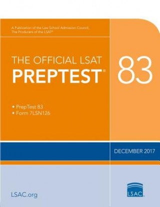 Kniha The Official LSAT Preptest 83: (dec. 2017 Lsat) Law School Council