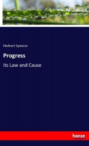 Kniha Progress Herbert Spencer