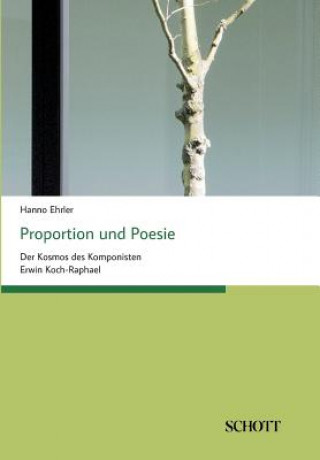 Kniha Proportion und Poesie Hanno Ehrler