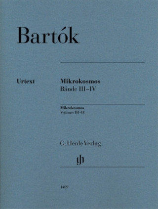 Kniha Mikrokosmos Bände III-IV, Urtext Béla Bartók