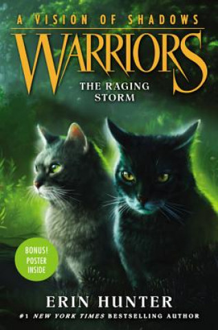 Książka Warriors: A Vision of Shadows #6: The Raging Storm HUNTER  ERIN