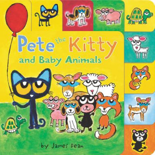 Książka Pete the Kitty and Baby Animals James Dean