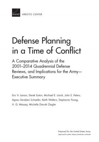 Carte Defense Planning in a Time of Conflict Eric V. Larson